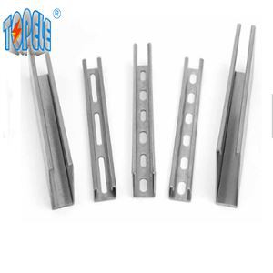 알루미늄 스트럿 채널 슬롯 형